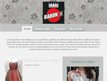 Tablet Screenshot of baron2.com